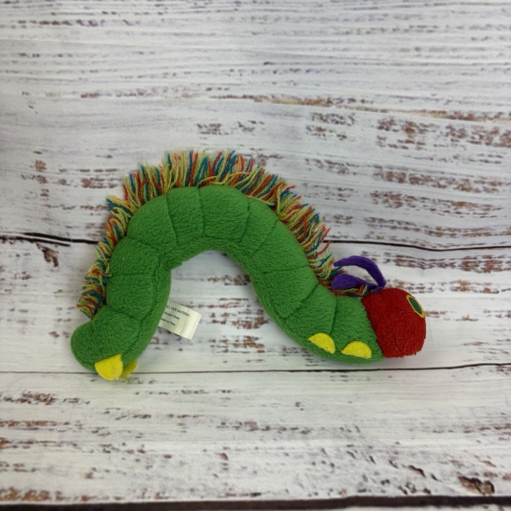 Eric Carle 7 1/2 Inch Very Hungry Caterpillar Plush Vintage 1998